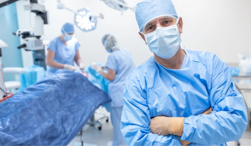 Modern eye clinic in Prague for lens replacement surgery