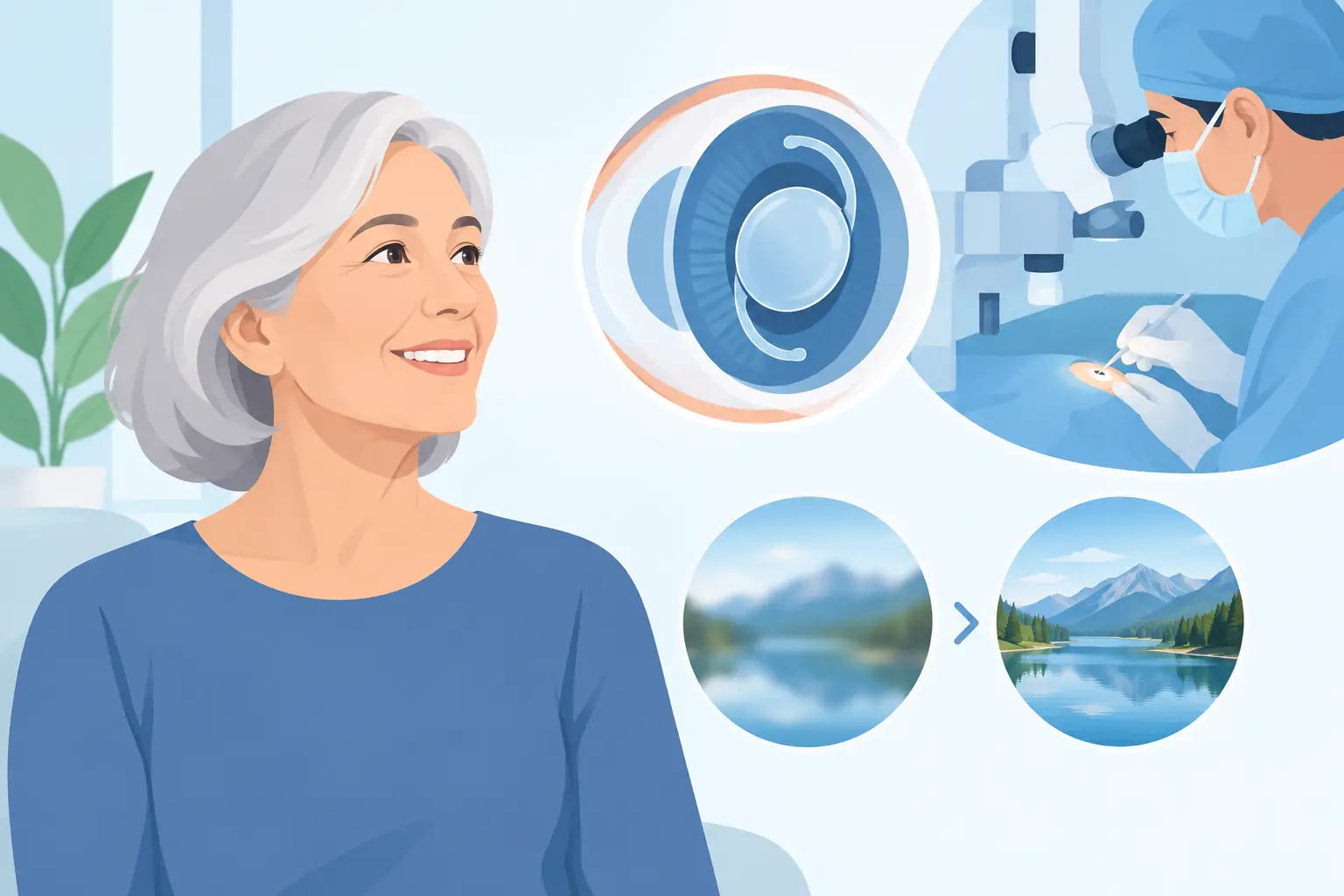 Lens Replacement Surgery Patient Experiences